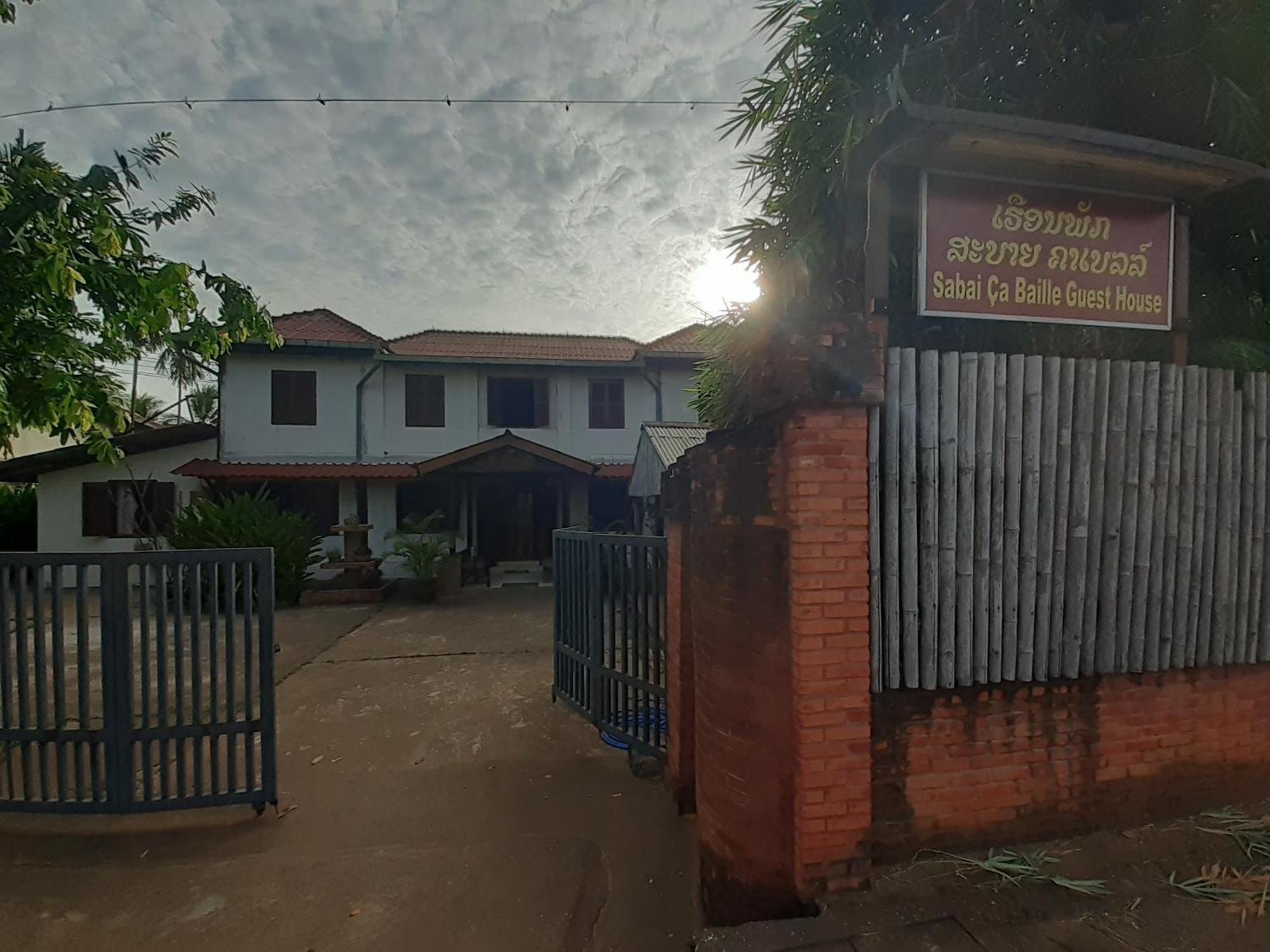 Sabai Ca Baille Guesthouse Pakse Esterno foto